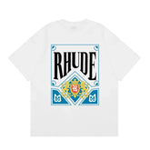 RHUDE High Street Oversized Graphic Pure Cotton T-Shirt
