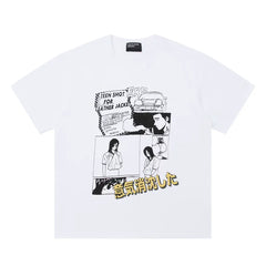 Enfants Riches Oversized Multi Graphic Short Sleeve Tee