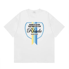RHUDE High Street Oversized Graphic Pure Cotton T-Shirt
