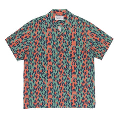 WACKO MARIA Style Leopard Print Hawaiian Shirt