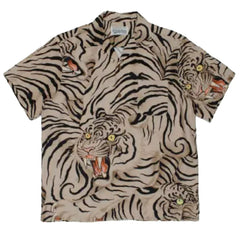 WACKO MARIA Japanese Dragon Tiger Casual Shirt