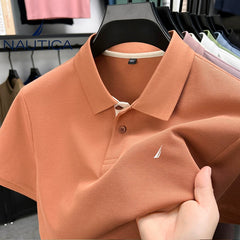 Nautica Luxury Mulberry Silk 300g Heavyweight Polo