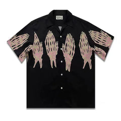 WACKO MARIA tyle Anime Cyberpunk Hawaiian Shirt