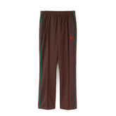 Needles Style Vintage Butterfly Embroidery Striped Track Pants