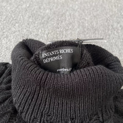 ERD melancholic Avant Garde High Neck Loose Sweater
