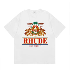 RHUDE High Street Oversized Graphic Pure Cotton T-Shirt