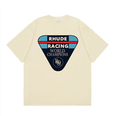 RHUDE High Street Oversized Graphic Pure Cotton T-Shirt