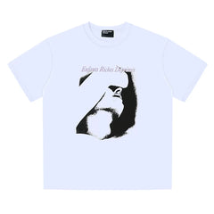 ERD Vintage Oversized Cartoon Graphic Tee Shirt
