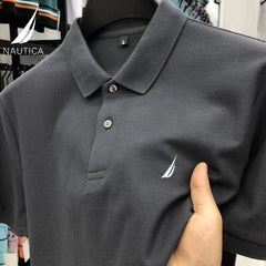 Nautica Style 300g Heavyweight Cotton Polo Shirt