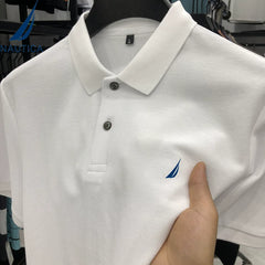 Nautica Style 300g Heavyweight Cotton Polo Shirt