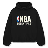 Fear Of God Essentials x NBA Black Hoodie