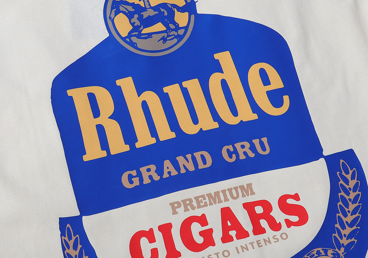 Rhude Grand Cru printed short sleeve T-shir