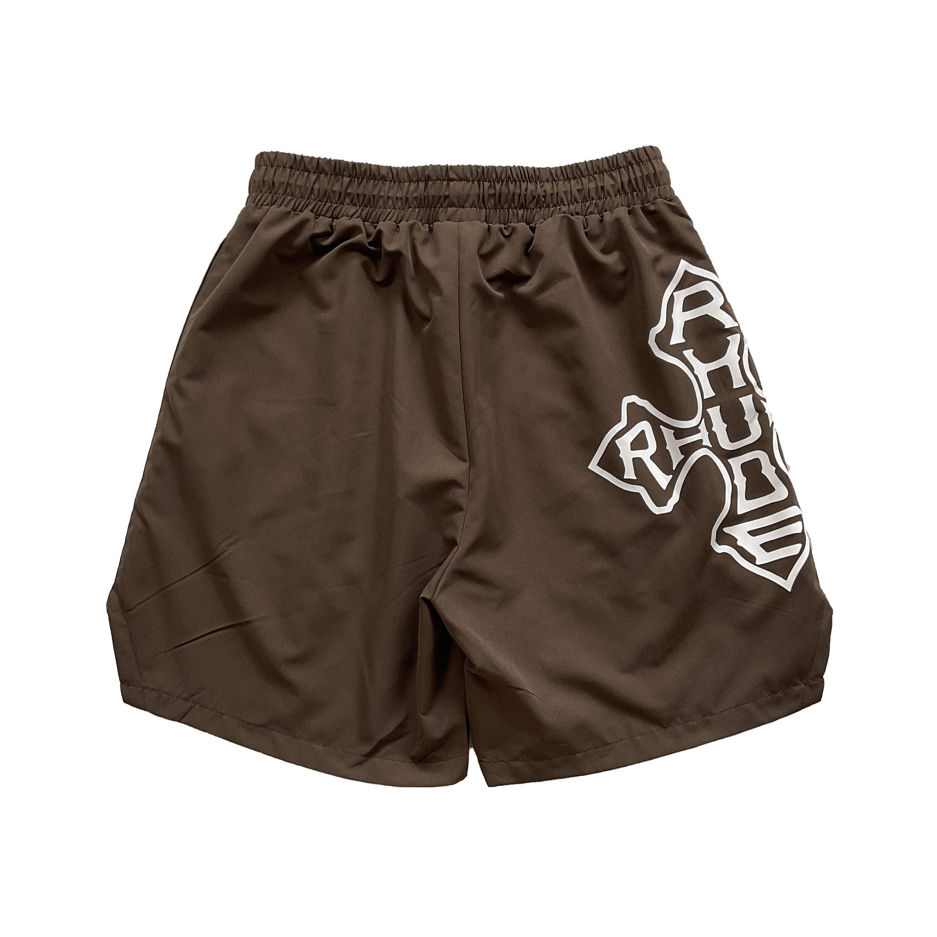 Rhude Hip-hop brand letter-print short
