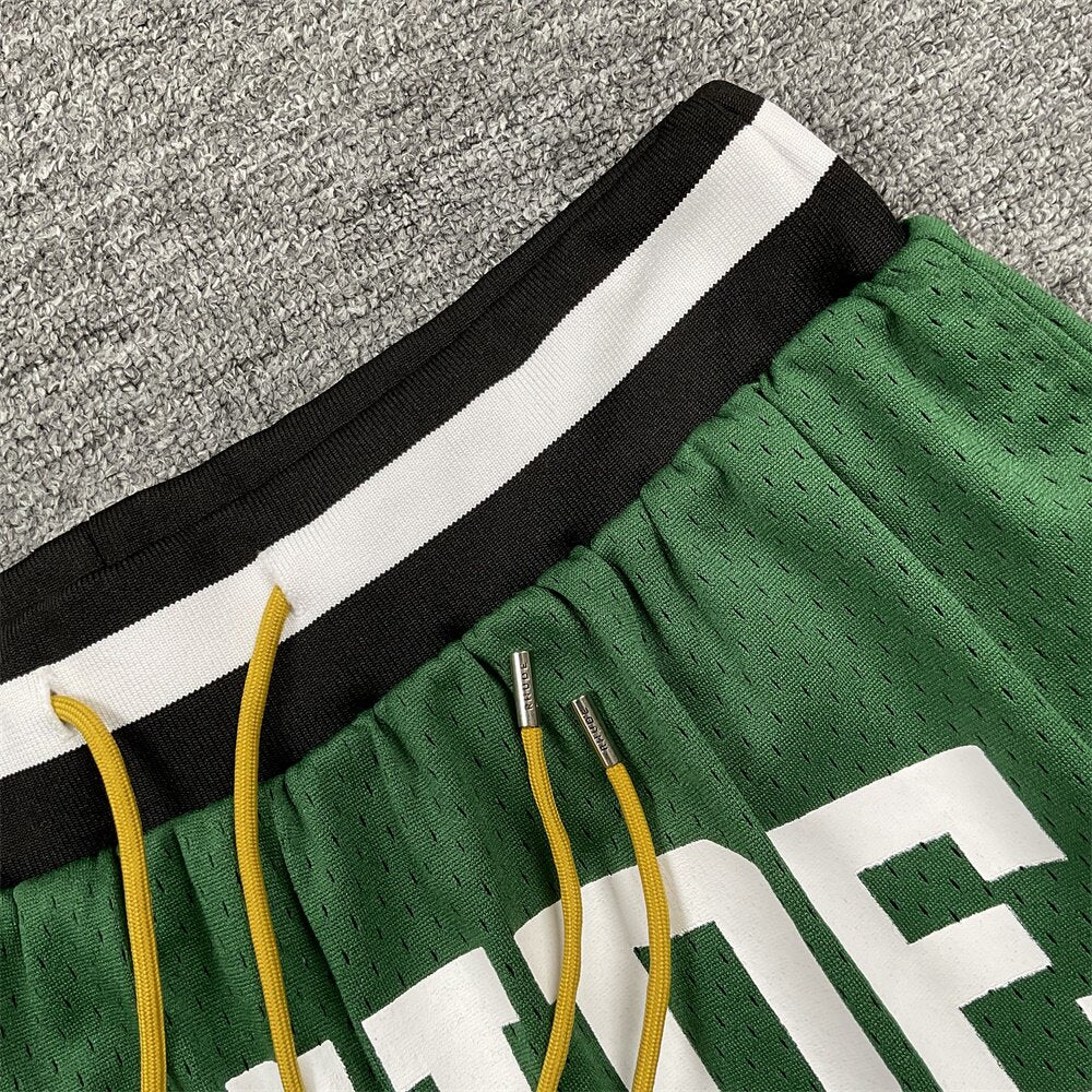Rhude Printed basketball pants, casual shorts