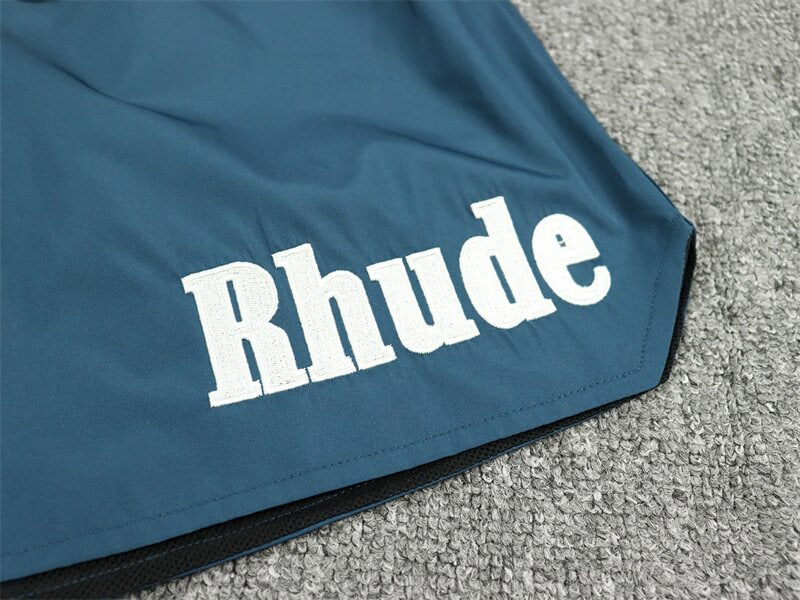 Rhude Summer letter embroidery loose casual shorts