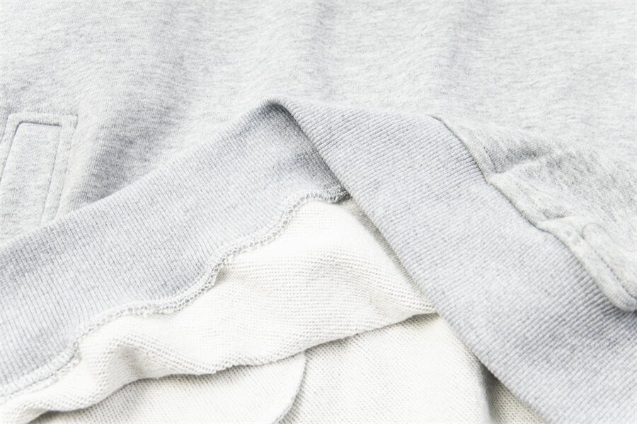 Rhude Half-zip oversized casual hoodie