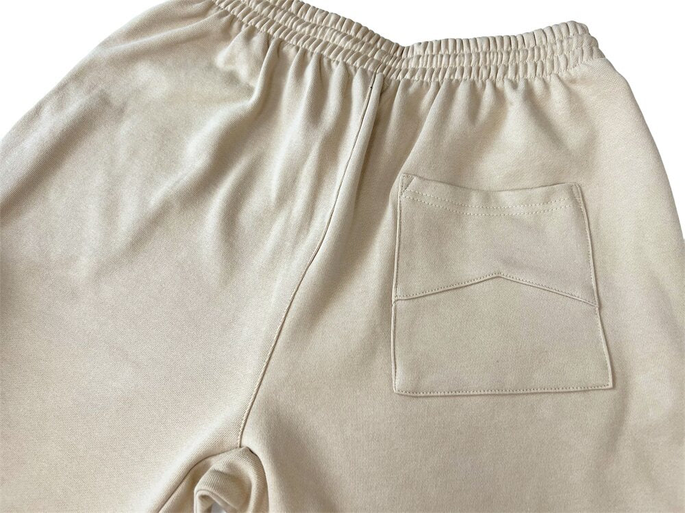 Rhude Embroidered Letter Logo Summer Cotton Shorts