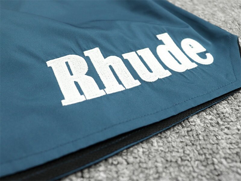 Rhude Summer letter embroidery loose casual shorts