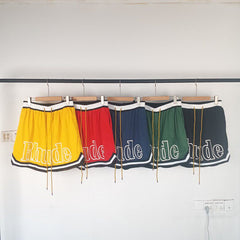 Rhude Ja Morant Inspired Loose-Fit Skate Shorts