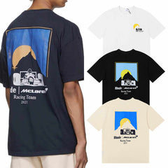 Rhude McLaren print short-sleeved T-shirt