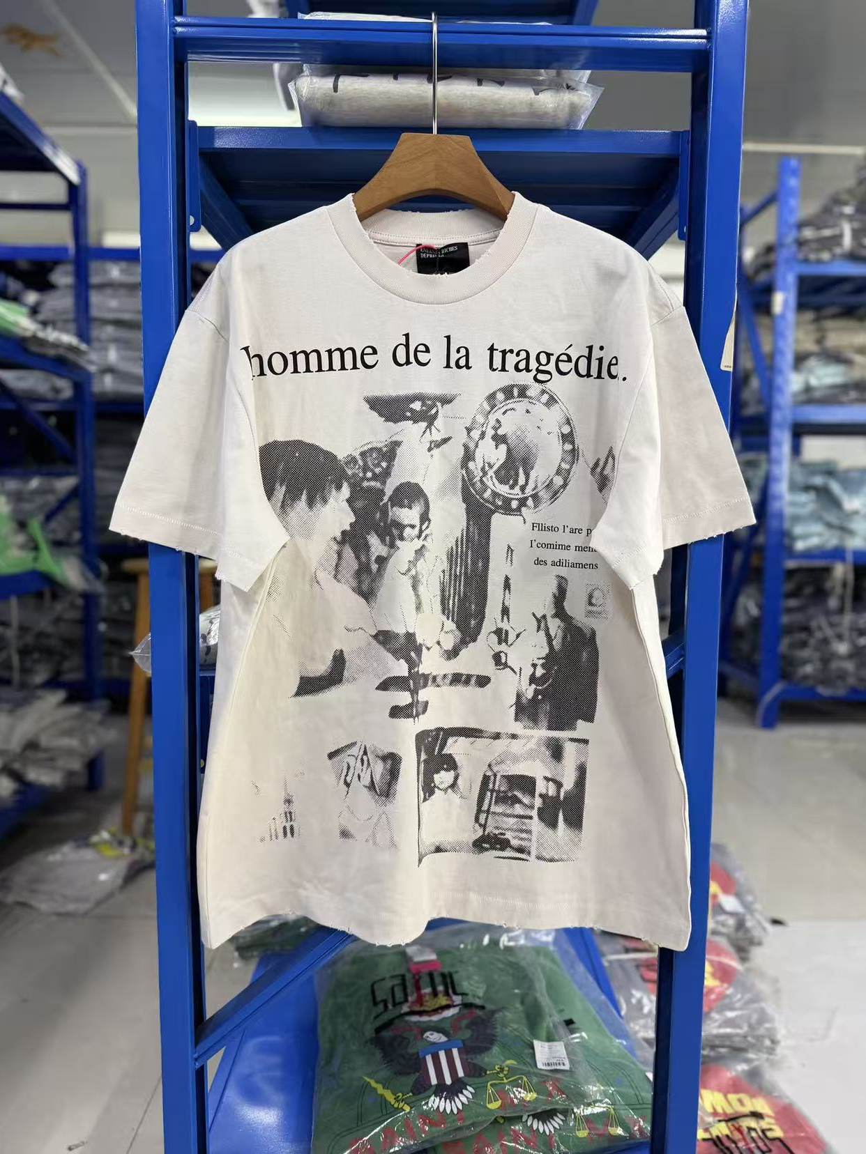 ERD Inspired Sixieme Chapitre Washed Cotton Graphic Tee
