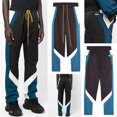 Rhude Men's Color-Plaid Sport Pants