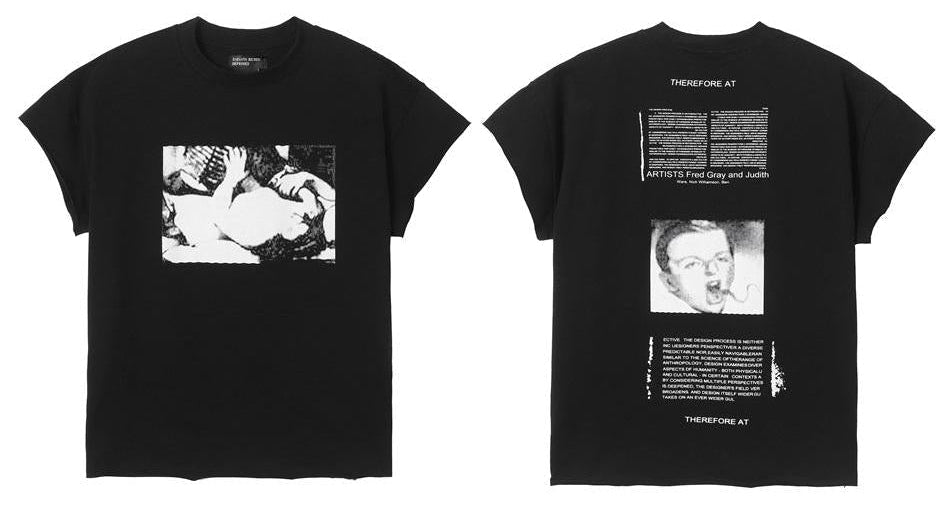 ERD Premium Smoke Graphic Print Loose Tee