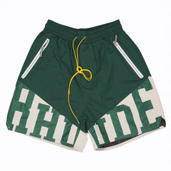 Rhude High Street Patchwork Shorts