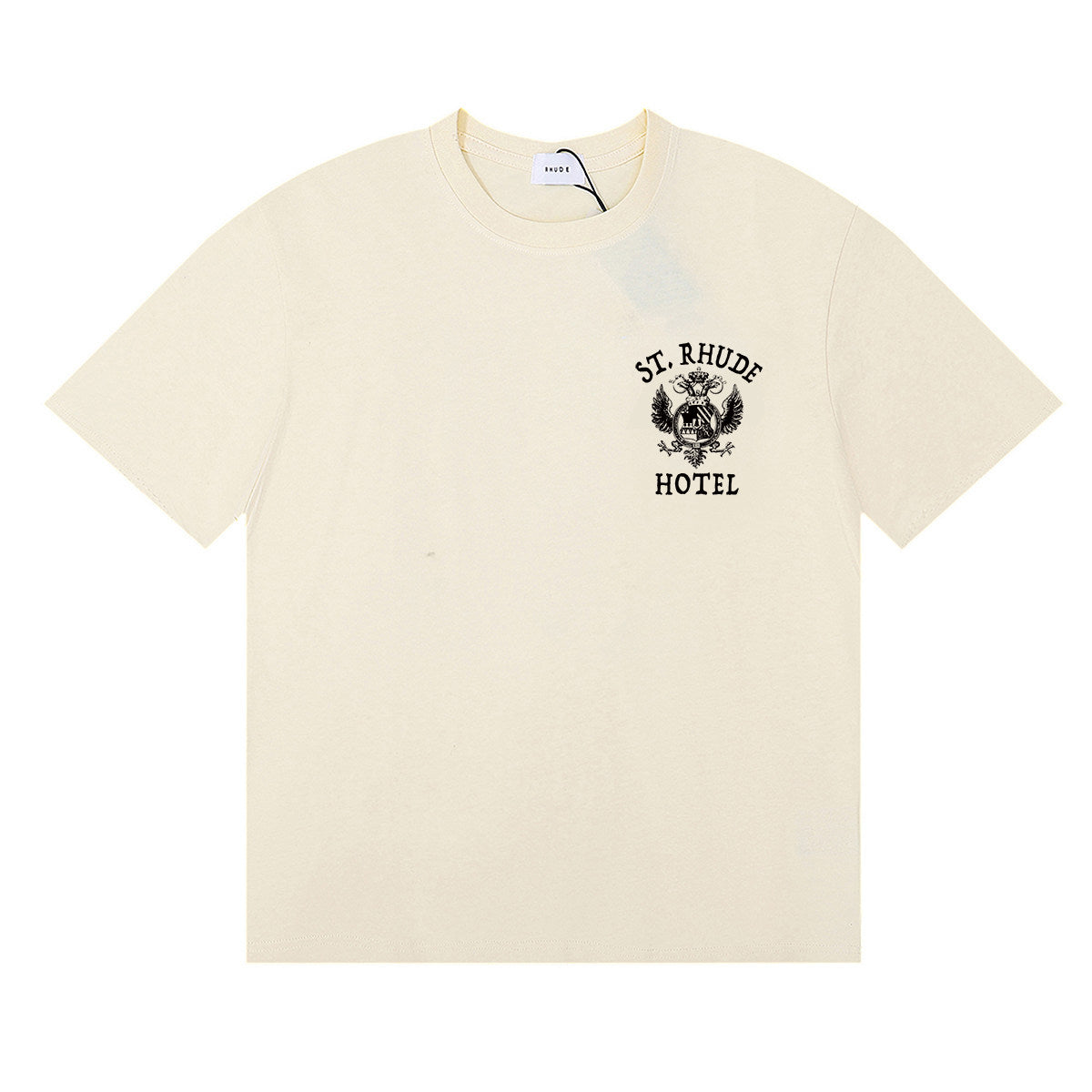 Rhude Hotel Totem Print Short-Sleeved T-shirt