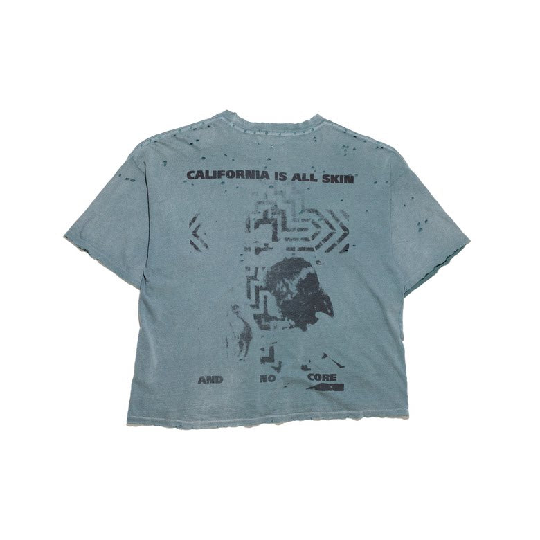ERD Style Unisex Oversized Washed Graphic Tee