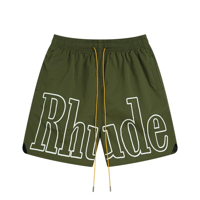 Rhude Classic letter print shorts
