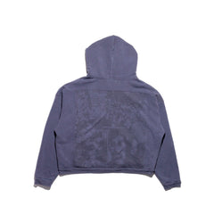 ERD Vintage Washed Purple Oversized Pullover Hoodie