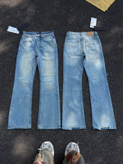 ERD Melancholy Vintage Razor Cut Flare Jeans