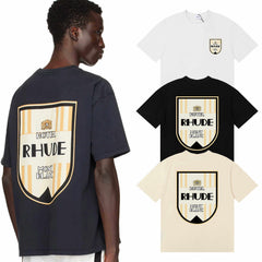 Rhude Mont-Blanc Hotel Commemorative Couple T-shirt