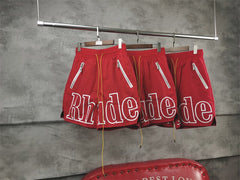 Rhude pill zipper shorts