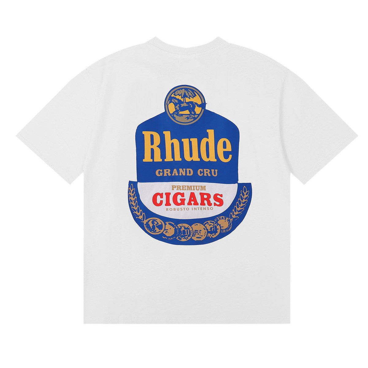 Rhude Grand Cru printed short sleeve T-shir