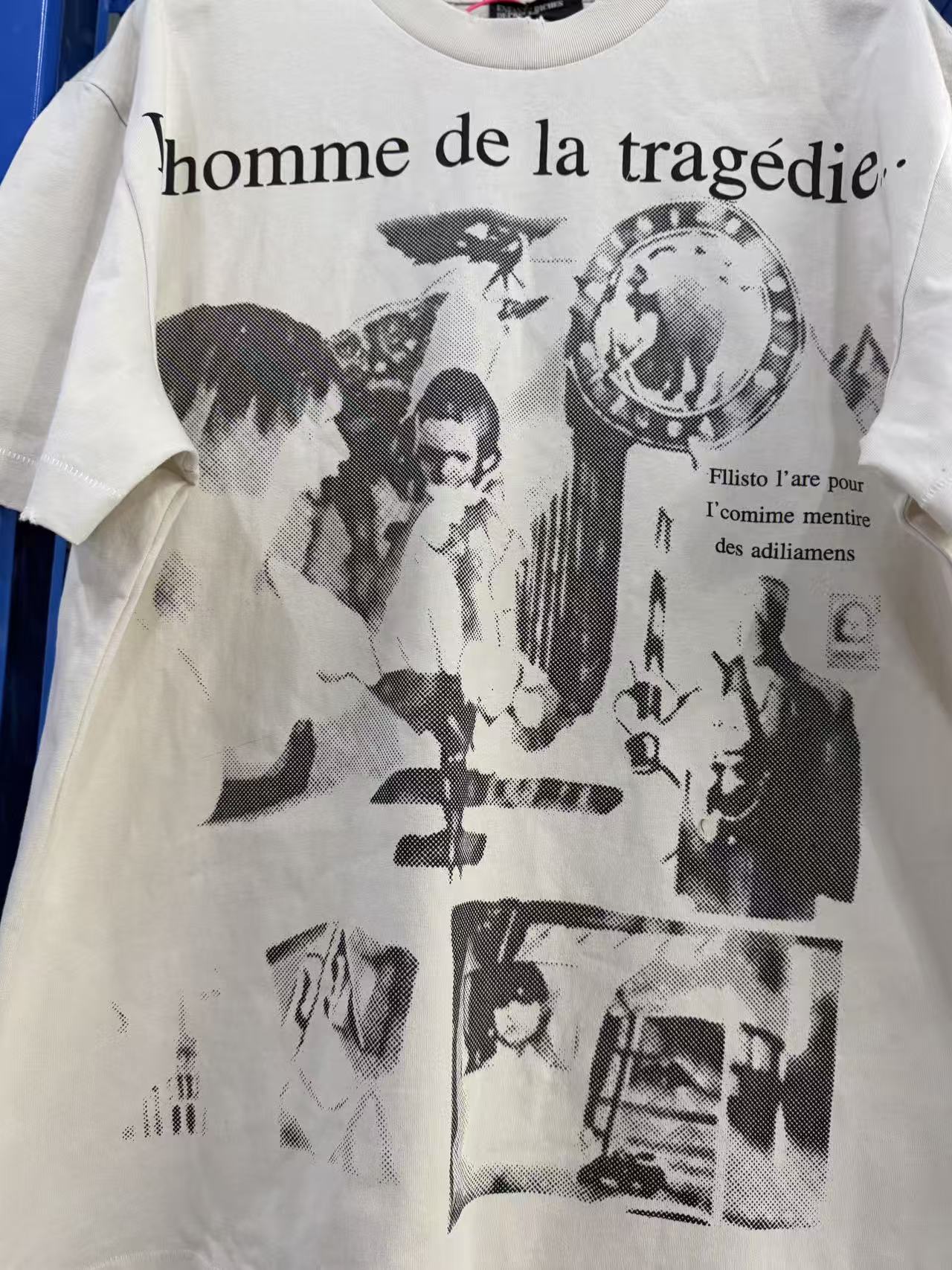 ERD Inspired Sixieme Chapitre Washed Cotton Graphic Tee