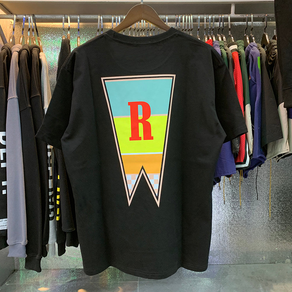 Rhude HUDE pattern printed T-shirt