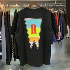 Rhude HUDE pattern printed T-shirt