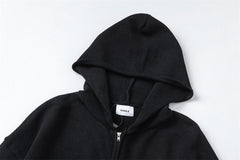 Rhude American-style jacquard hooded sweater