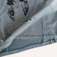 ERD Style Unisex Oversized Washed Graphic Tee
