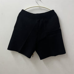 Rhude letter logo jacquard drawstring shorts