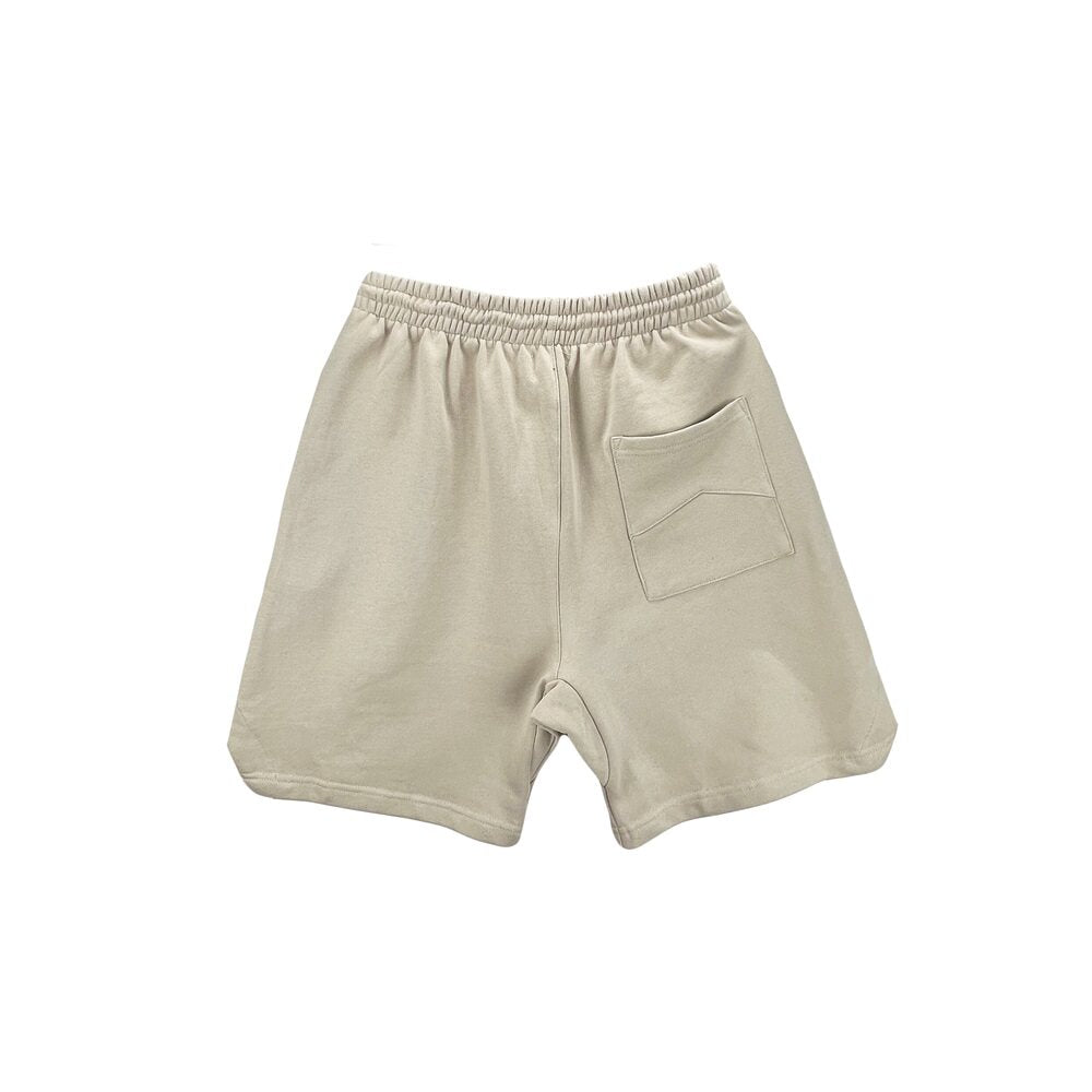 Rhude Embroidered Letter Logo Summer Cotton Shorts