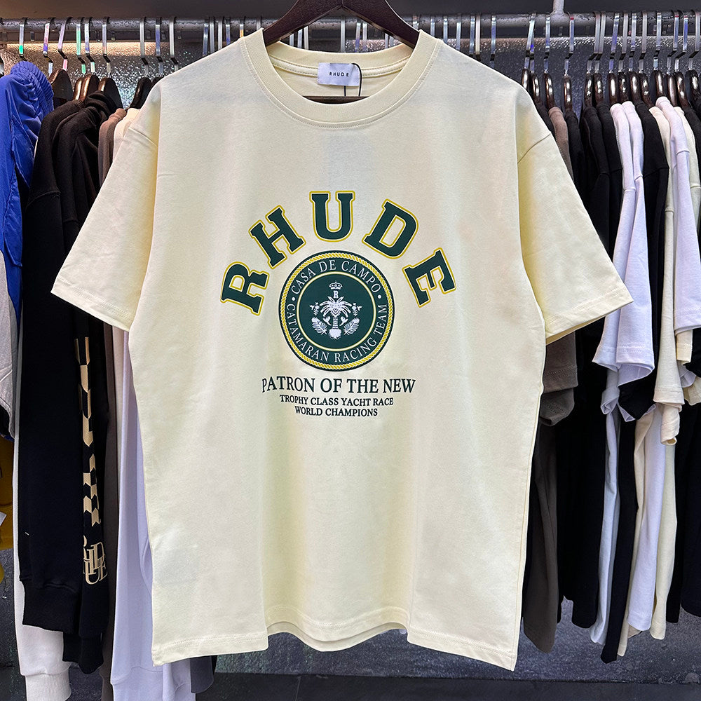 Rhude All-purpose printed short-sleeved T-shirt