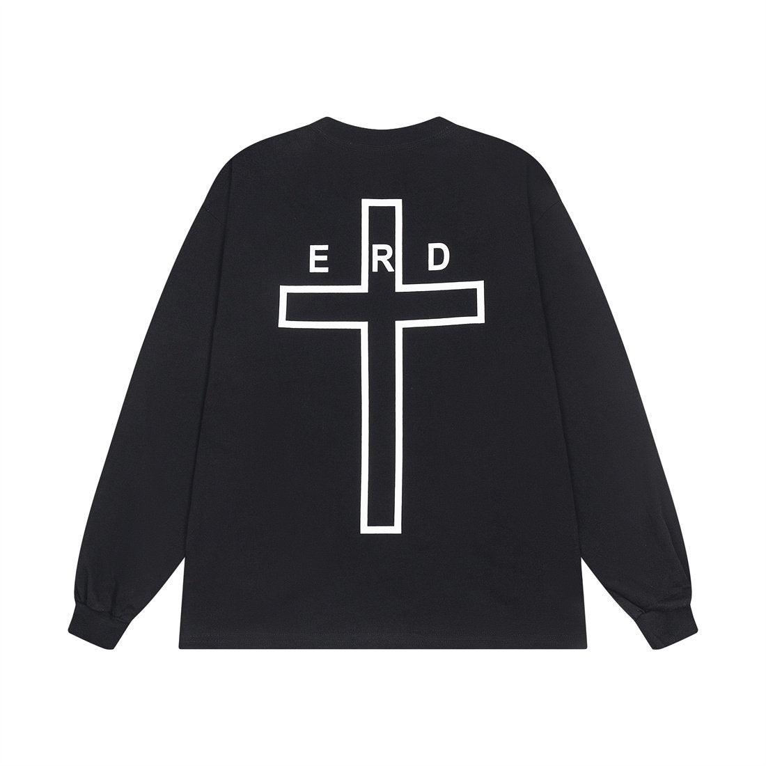 ERD Inspired Classic Slogan Number Cotton Longsleeve Tee