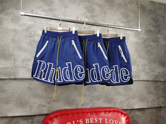 Rhude pill zipper shorts