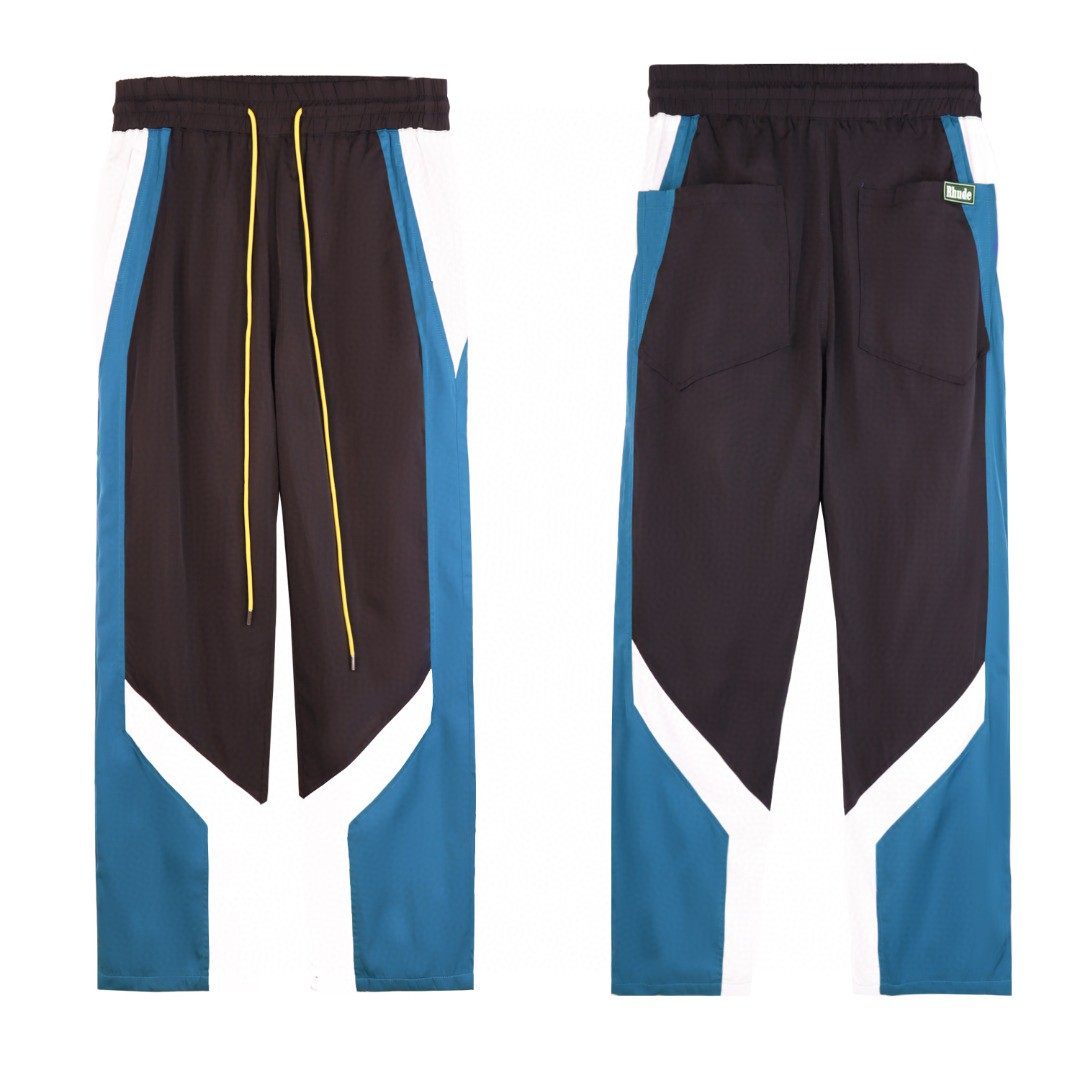 Rhude Men's Color-Plaid Sport Pants