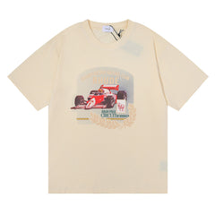 RHUDE F1 Grand Prix Circuit de Monaco Print T-Shirt