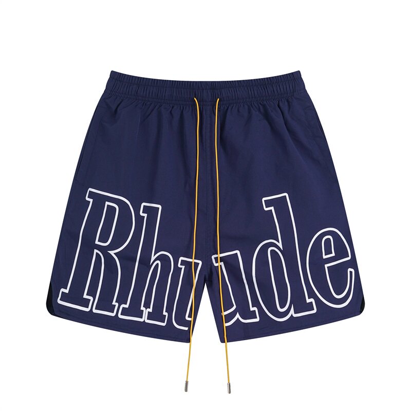Rhude Classic letter print shorts