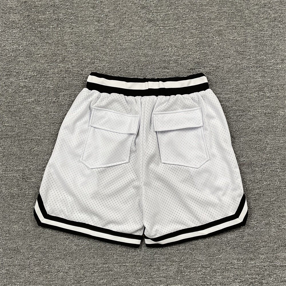 Rhude Printed basketball pants, casual shorts